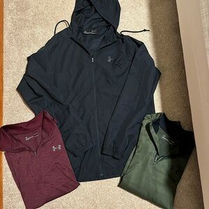 Bundle Men Under Armour Medium and Large
